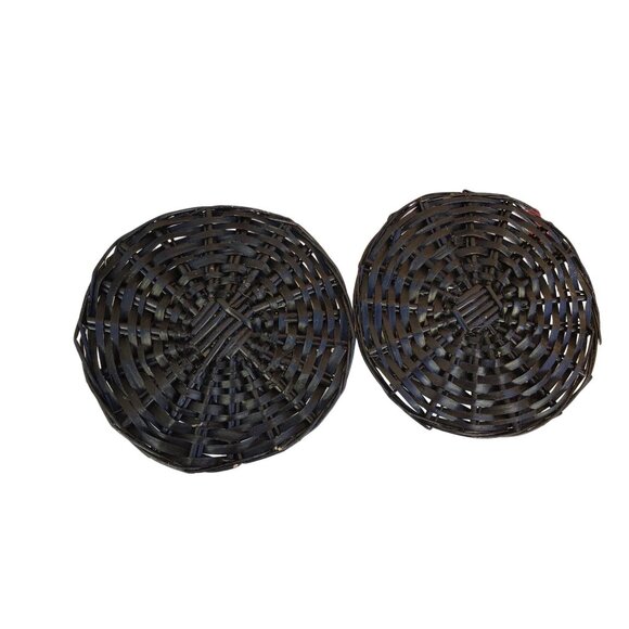 SET OF 2 SNOWMAN 8" HATS CHRISTMAS DECORATION CANDLE/VASE HOLDER - Picture 5 of 7